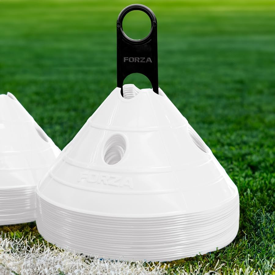 FORZA Soccer Superdome Training Marker Cones [Choose Your Color] (White)