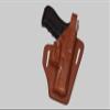 ALIS3392090 Pancake Leather Holster Thumb Break RH & Two Single Magazine Pouches for Glock 19 Glock 23 Handmade! view 2