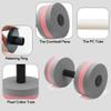 Water Dumbbells, 2Pcs Gray Barbells Water Aerobic Weight for Pool Exercise view 4