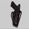 ALIS3372090 Pancake Leather Holster Thumb Break RH & Two Single Magazine Pouches for Glock 17 Glock 22 Handmade! view 2
