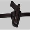ALIS3372090 Pancake Leather Holster Thumb Break RH & Two Single Magazine Pouches for Glock 17 Glock 22 Handmade! view 3
