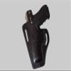 ALIS3372090 Pancake Leather Holster Thumb Break RH & Two Single Magazine Pouches for Glock 17 Glock 22 Handmade! view 4