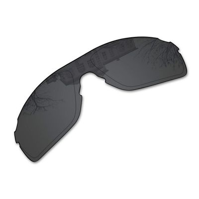Millersawp EV Zero Pitch OO9383 Replacement Lenses Compatible with Oakley Sunglass-Stealth Black