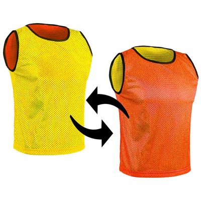 SPORTSBIBS Pinnies Sport Child Youth Teen Adult 2-color Reversible Bibs Soccer Basketball Football Scrimmage Team Jersey