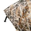AUSCAMOTEK Wetland Camo Rain Poncho Hooded Waterproof Camouflauge Raincoat with Waterfowl Duck Blind Pattern for Hunting Hiking Camping Fishing view 4