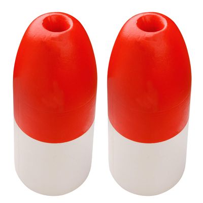 Crab Fishing Trap Floats Buoy - Kayak Outrigger Stabilizer Crab Pot Markers 5x11 6x14 7x14 inch Red/White