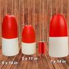 Crab Fishing Trap Floats Buoy - Kayak Outrigger Stabilizer Crab Pot Markers 5x11 6x14 7x14 inch Red/White view 4