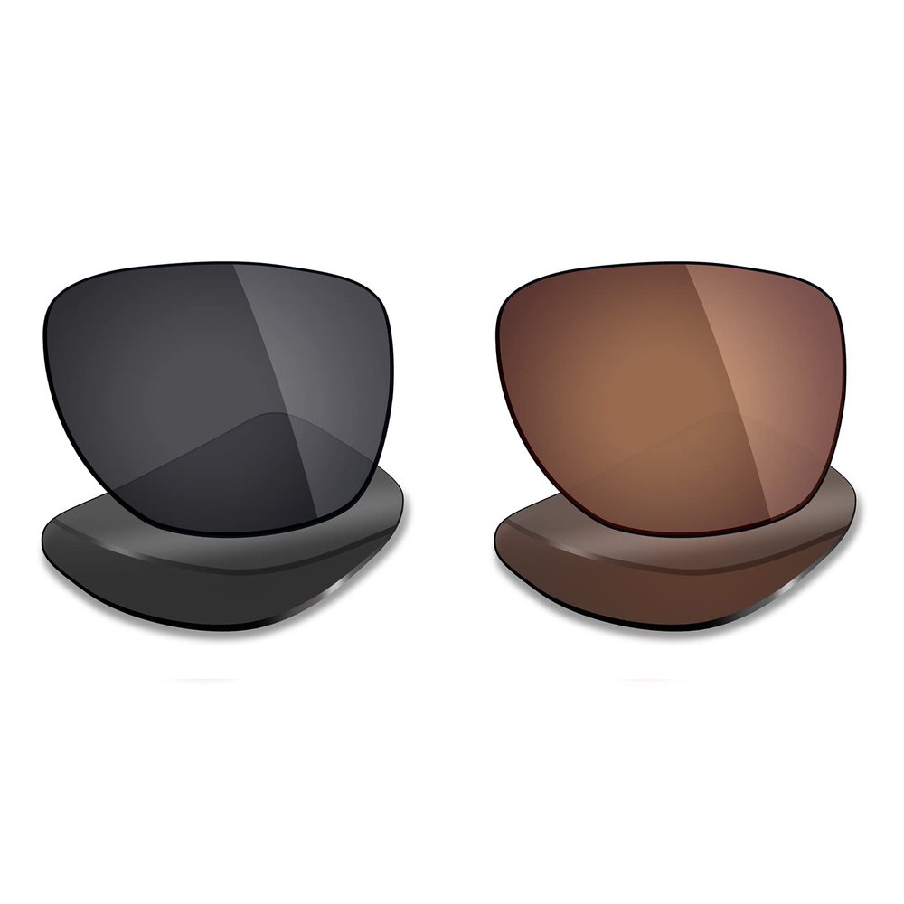 Mryok 2 Pair Polarized Replacement Lenses for Oakley Crossrange XL Sunglass - Options
