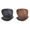 Mryok 2 Pair Polarized Replacement Lenses for Oakley Crossrange XL Sunglass - Options view 1