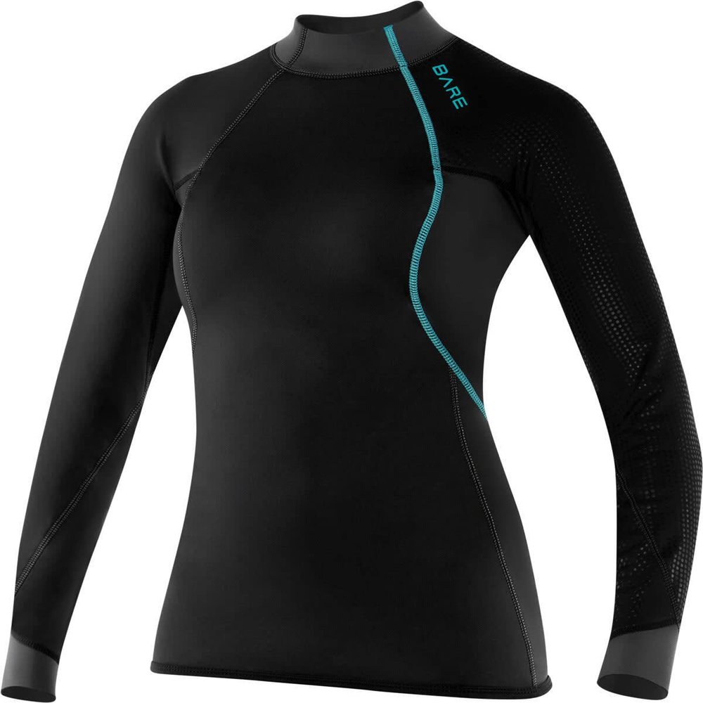 Bare Womens Exowear Long Sleeve Top Wet/Dry Undergarment Shirt (12)