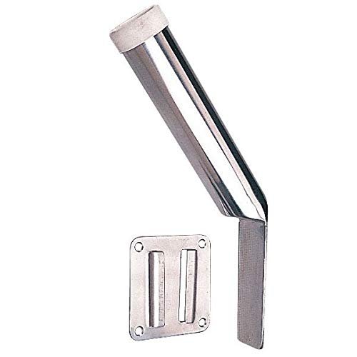 AMRS-325190-1 Sea-Dog Side Mount Angled Stainless Removable Rod Holder