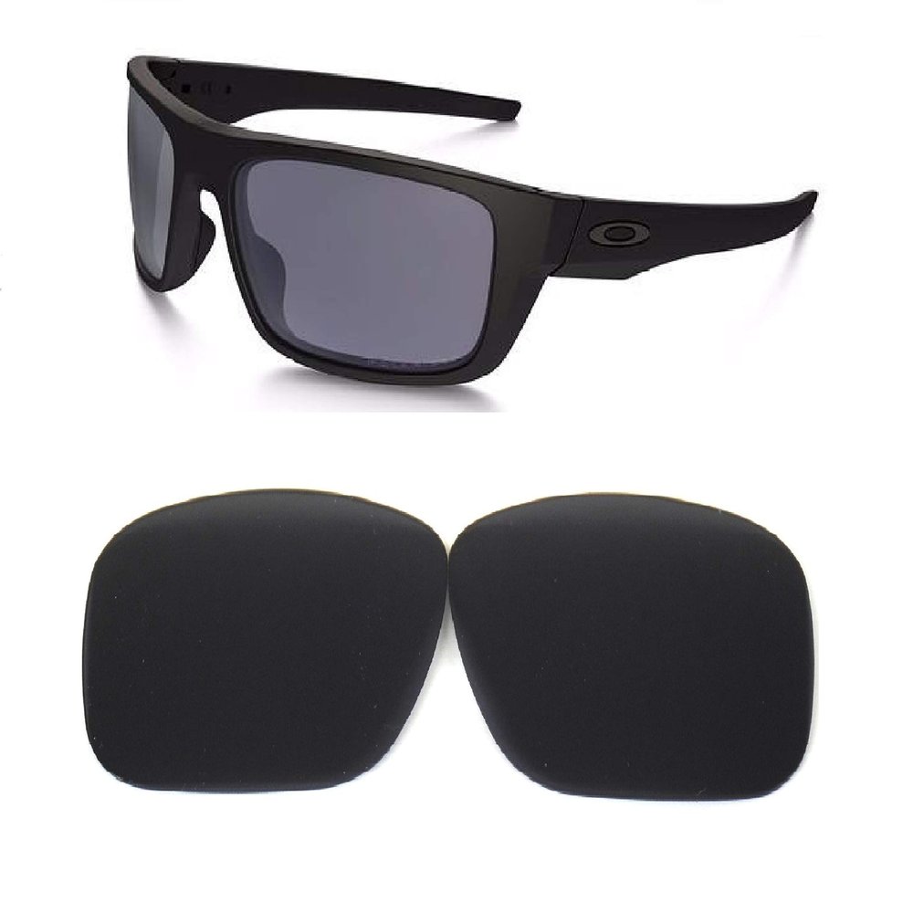 Galaxy Replacement lenses For Oakley Drop Point Polarized Black Color