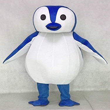 rushopn Blue and White Penguin Mascot Costumes