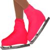 ChloeNoel Figure Skating Boot Cover B01 Neon Coral Adult (1-8) view 1