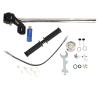 High Pressure Diving Air Pump, Manual Hand Powered, Stainless Steel Construction, 0.5L Oxygen 53cm Air Tube, Includes Connector, Wrench, and Accessories view 1