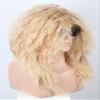LeMarnia 80s Costume Wigs for Men Blonde Long Curly Mullet Wigs Heavy Metal Rocker Wig Halloween Party Funny Wig view 4