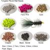 Think Fast Think Deep Aventik 50pc Tungsten Beads Round Ball Beads Fly Tying Materials 7 Colors / 5 Sizes Fly Fishing, Nymph Streamer (Fluro Pink, 2.7mm) view 4