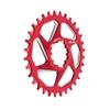 Funn Solo DX Narrow Wide Chainring for 9 10 11 12 Speed Chain, Fits SRAM Direct Mount Interface Crankset, Boost 3mm Offset, Single Speed Bike Chain Ring for MTB, BMX Bike and Road Bike (32T, Red) view 1