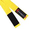 Phoenix Fight Gear BJJ Belt for Jiu Jitsu- A0, A1, A2, A3, A4, A5, White, Yellow, Orange, Purple, Blue, Green, Grey, Black (Yellow, A2) view 2