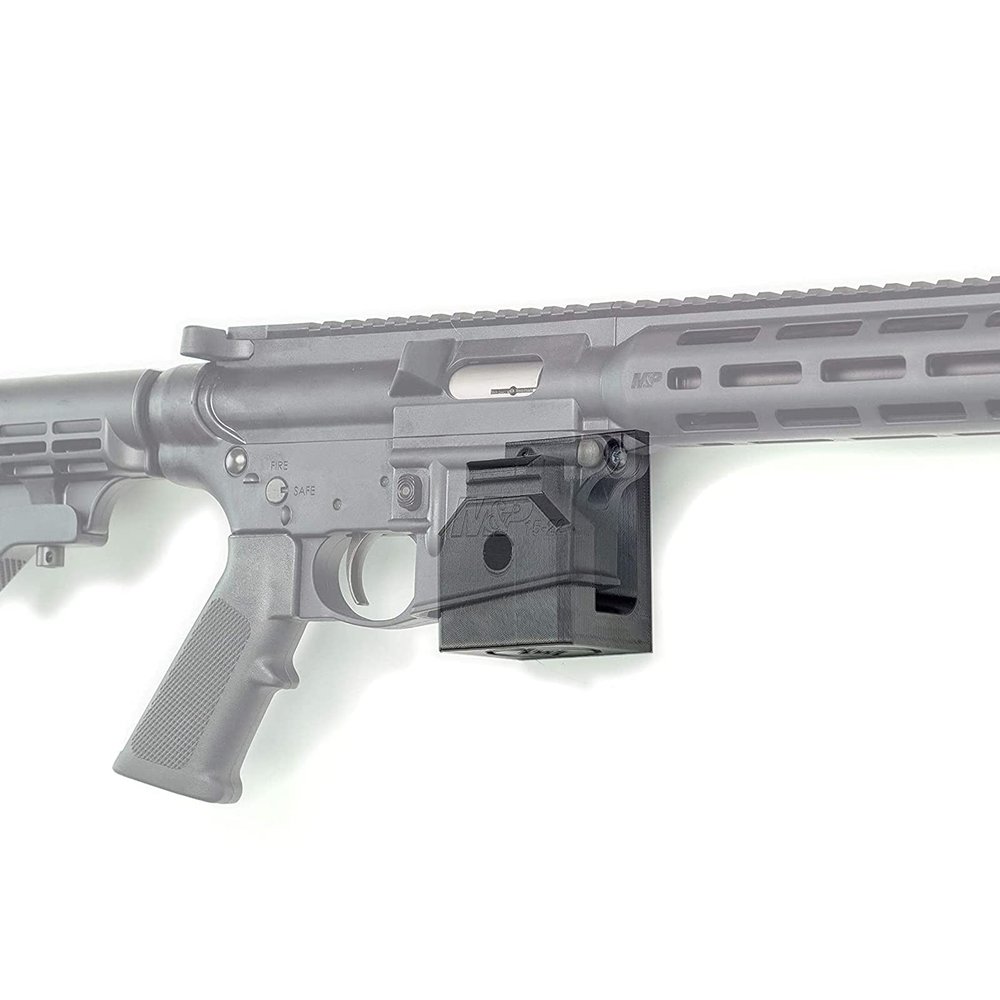 Spartan Mounts for S&W M&P 15-22 | Locking Mount Wall Display Low Profile Mounting Solution for M&P 15-22 Rifles and Magazines | Firearm Storage Gun Safe Display
