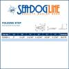 AMRS-322620-1 Sea-Dog Brass Chrome Folding Step view 2