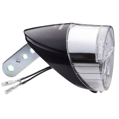 Panasonic NSKL142-B LED Hub Dynamo Dedicated Light, Compatible with 1-Wire and 2-Wire Hub Dynamo, Dual-Use Model, Bicycle, Black, W2.3 x D3.1 x H2.4 inches (59 x 79 x 62 mm)