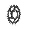 Funn Solo DX Narrow Wide Chainring for 9 10 11 12 Speed Chain, Fits SRAM Direct Mount Interface Crankset, Boost 3mm Offset, Single Speed Bike Chain Ring for MTB, BMX Bike and Road Bike (28T, Black) view 1