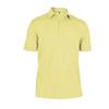 Monterey Club Men's Point Collar Medium Weight Pique Solid Polo Shirt #1300 (Butter, Large) view 1
