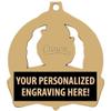 Most Improved Medals, 2" Achievement Medal Awards with Custom Engraving 10 Pack Prime view 4