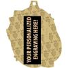 Cross Country Medals, 2 1/4" Gold Cross Country Running Medal with Custom Engraving 50 Pack view 4