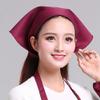 Chef Hat Kitchen Cooking Hat Sushi Japanese Restaurant Waiter Cap for Men and Women Claret view 4