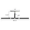 Extreme Max 3006.8417 Aluminum SUP / Surfboard Ceiling Rack for Home and Garage Overhead Storage view 2