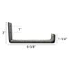 Extreme Max 3006.8438 Minimalist Wall-Mount Naked Surfboard Rack / Display Mount - 1-Set view 2