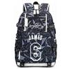 Basketball Player 23 Luminous Backpack Travel Daypack Fans Bag (Style 3) view 1