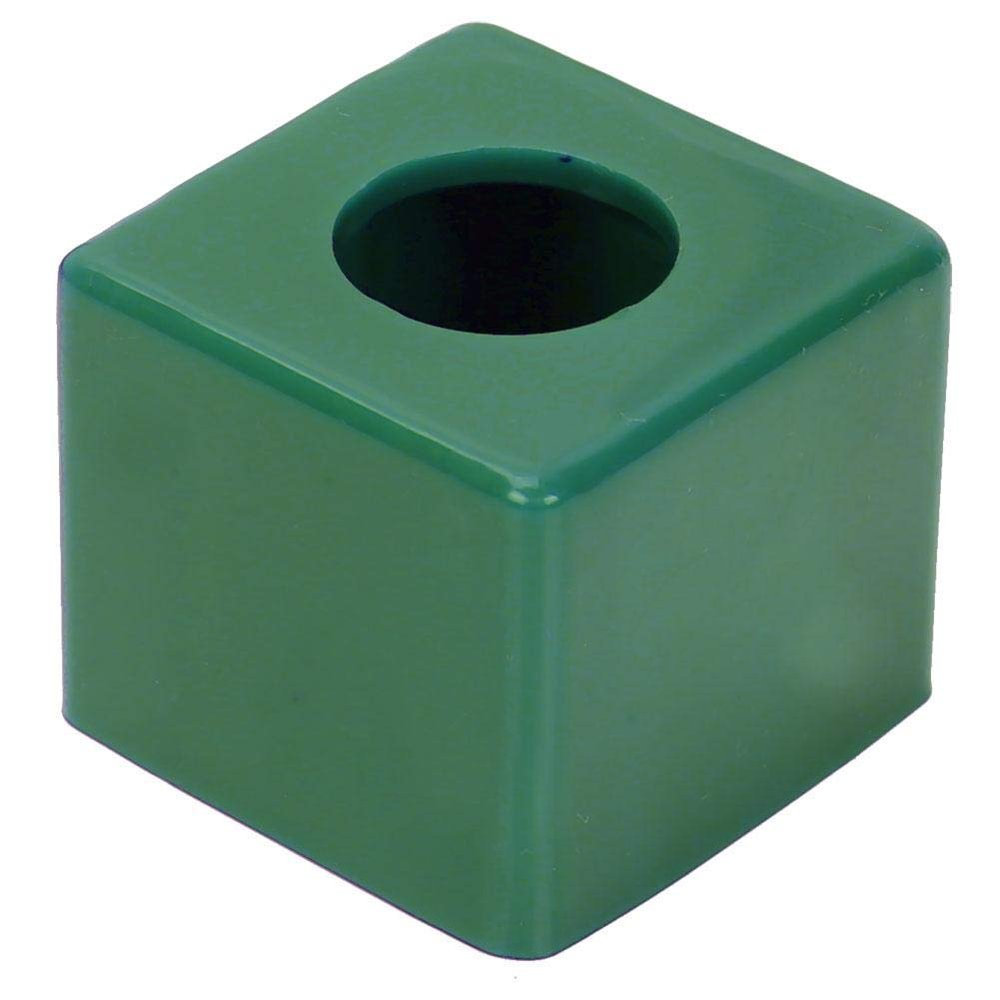 Tihebeyan Billiard Chalk Storage Holder Billiards Chalk Pool Cue Chalk Holder Billiards Accessory(Green)