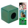 Tihebeyan Billiard Chalk Storage Holder Billiards Chalk Pool Cue Chalk Holder Billiards Accessory(Green) view 2