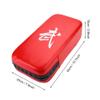 Boxing Pads Punch PU Leather Muay Thai MMA Martial Art Boxing Karate Taekwondo Kick Target Punching Bag Pad Training(Red) view 3