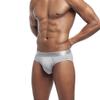 JOCKMAIL Men Briefs Underwear Men's Sexy Breathable Underpants Modal Comfortable Male Panties (XL, Gray) view 2