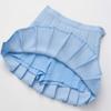 ebossy Women's Cute High Waist Pleated School Girl Summer Mini Skirt Skorts for Teen (Large, Blue) view 3