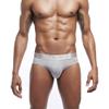 JOCKMAIL Men Briefs Underwear Men's Sexy Breathable Underpants Modal Comfortable Male Panties (L, Gray) view 1