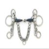 Centaur Blue Steel Jointed Tom Thumb Pelham Bit view 1