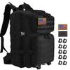 R.SASR Black Tactical Backpack, Military Backpack, Molle Backpack.(Black-01) view 1
