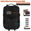 R.SASR Black Tactical Backpack, Military Backpack, Molle Backpack.(Black-01) view 2