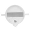 Yinhing Surf Fin Plug,6pcs Black/White Plastic Cup Plug Surfboard Round Surf Fin Plug G5 Box Fin Plug & Screw Key(White) view 4