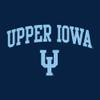 UGP Campus Apparel YS03 - Upper Iowa Peacocks Arch Logo Youth T-Shirt - Small - Navy view 4