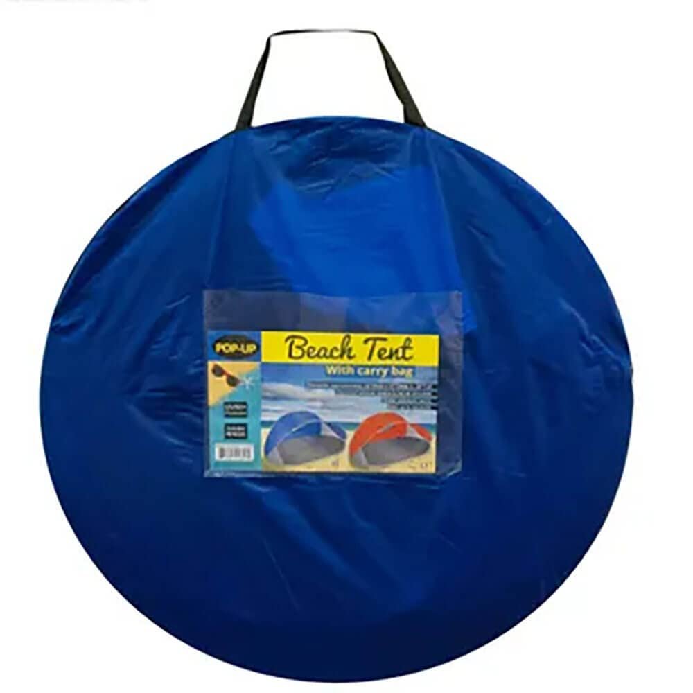 Kole Imports OT573-4 Pop-Up Beach Half-Moon Shape Tent with Carry Bag, 4 Piece