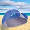 Kole Imports OT573-4 Pop-Up Beach Half-Moon Shape Tent with Carry Bag, 4 Piece view 2