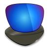 Mryok 6 Pairs Polarized Replacement Lenses for Electric Knoxville XL Sunglass - Stealth Black/Fire Red/Ice Blue/Silver Titanium/Emerald Green/24K Gold view 3