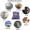Sleeping Bag Liner Ultralight Travel Sheet Dirt-Proof Camping Sheets Compact Hotel Sack for Outdoor Backpacking Hiking (Purple, 83x46) view 2