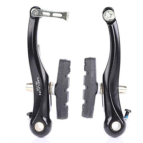 Aluminum Alloy V Brake Set for Bikes, Front and Rear Brakes with Cable, 2 Pairs, Wear, Easy Installation